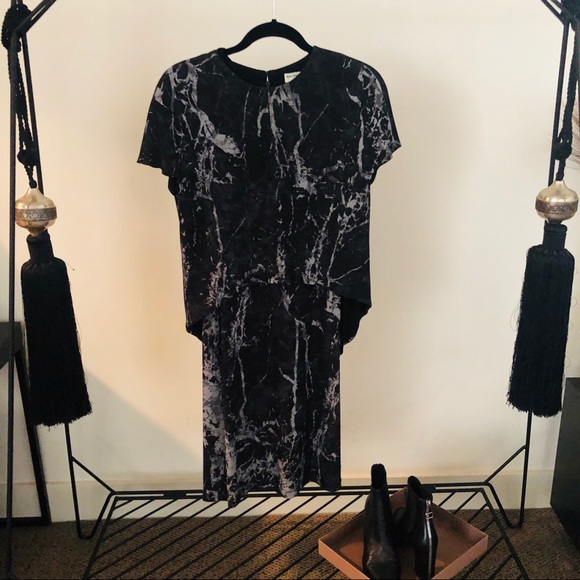 💗Stunning Balenciaga Marble Print Dress💗 - Picture 4 of 7